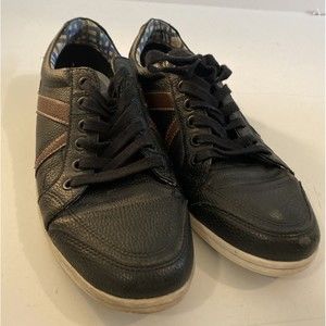 Ben Sherman Faux Leather Blue Brown Loafer Men’s 9 Shoes